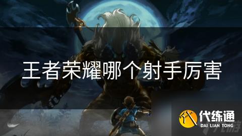 王者荣耀哪个射手厉害