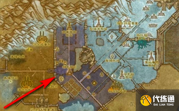 魔兽世界怀旧服祖达克在哪