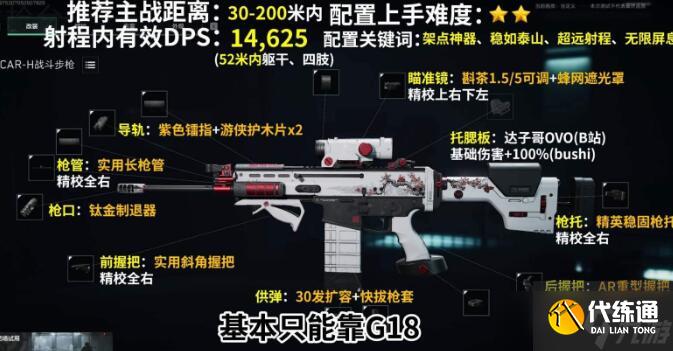 《三角洲行动》scarh改装方法攻略