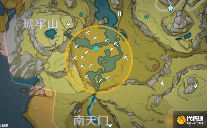 《原神》秘宝迷踪藏宝地9南天门位置介绍