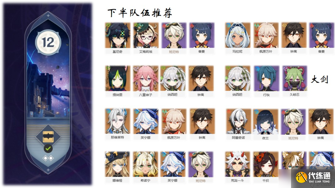 原神5.1深渊阵容推荐及打法攻略-5.1深渊怎么打