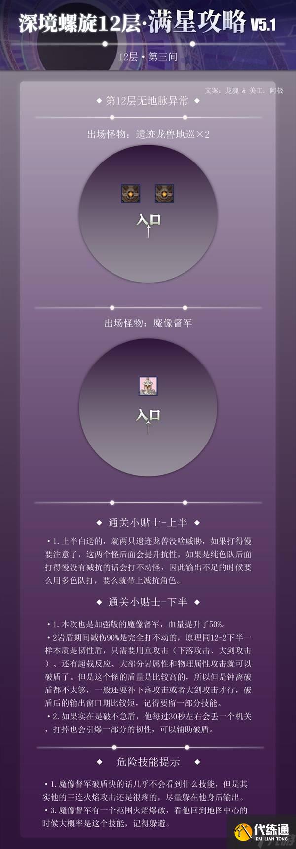 《原神》5.1版本深渊第12层打法及配队推荐