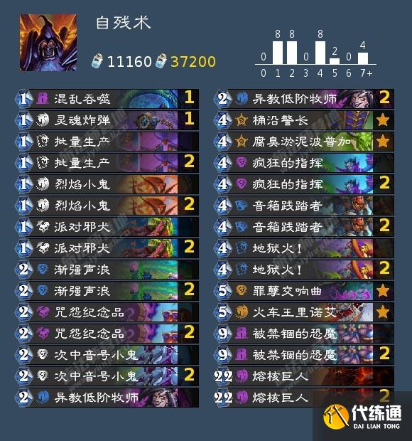 爐石傳說國服術(shù)士卡組推薦