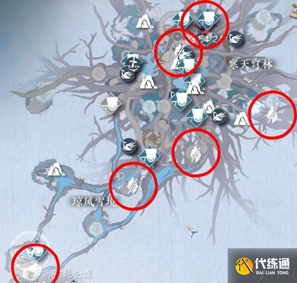 逆水寒手游九光寒林野外强敌在哪-九光寒林野外强敌位置