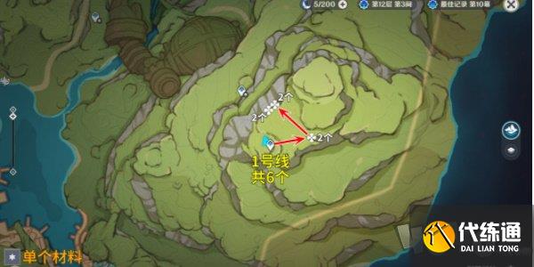 原神劫波莲采集位置分享 原神劫波莲采集分布图