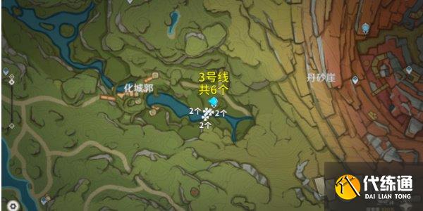 原神劫波莲采集位置分享 原神劫波莲采集分布图