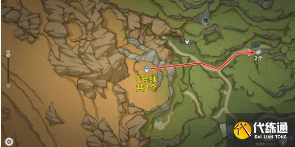 原神劫波莲采集位置分享 原神劫波莲采集分布图