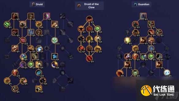 魔兽世界11.0.5德鲁伊大秘境天赋推荐