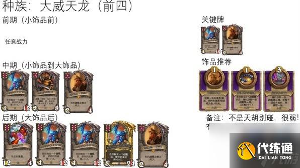 爐石傳說酒館戰棋龍流派玩法教程