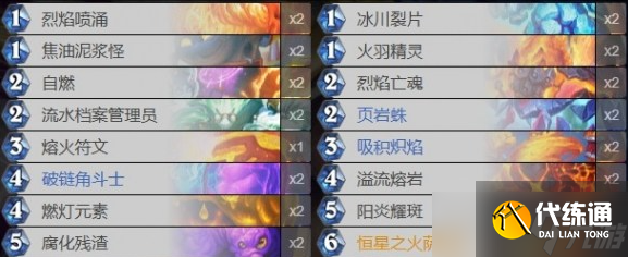 《爐石傳說》元素火法卡組搭配攻略