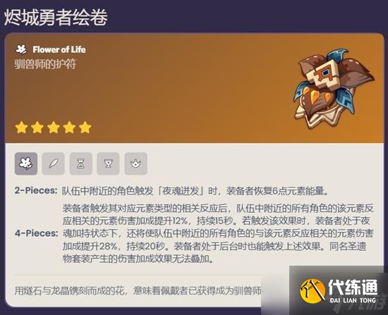 原神恰斯卡适合用什么圣遗物 原神恰斯卡圣遗物推荐