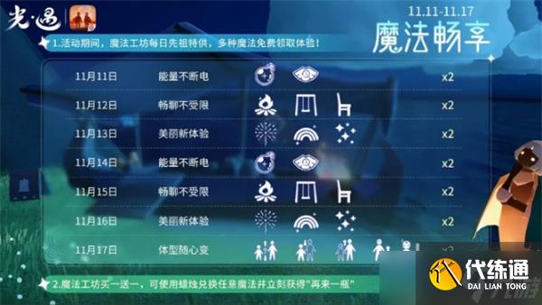 光遇魔法工坊特惠活動開啟介紹