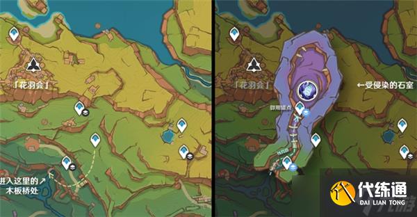 原神深邃摹结株在什么位置