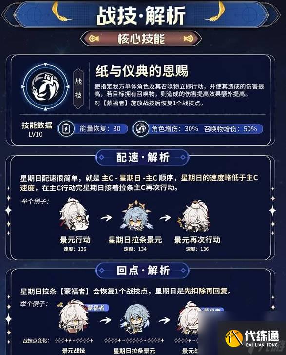 崩坏星穹铁道星期日怎样培养