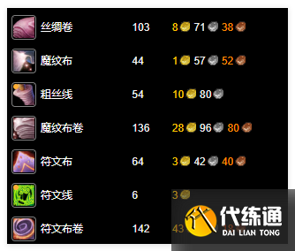 魔兽世界纪念服裁缝1-300怎么升级