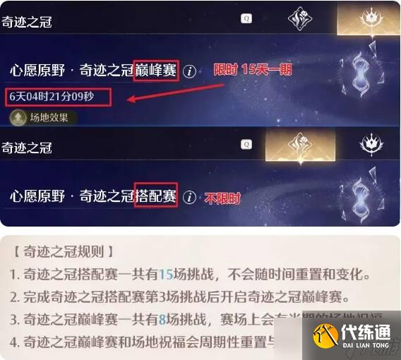 無限暖暖奇跡之冠攻略大全 奇跡之冠巔峰賽全部關卡三星通關攻略
