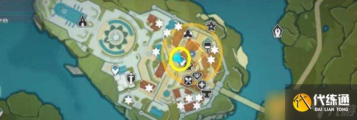 《原神》给喷泉广场上空的花饰留影任务完成攻略