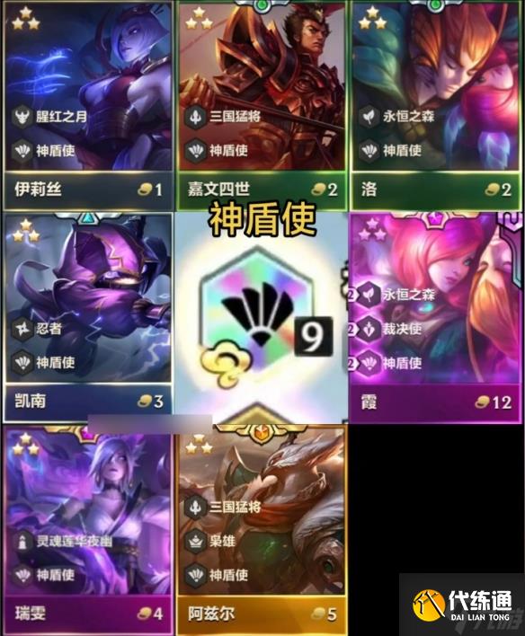 《云顶之弈》4.5版本所有英雄大全