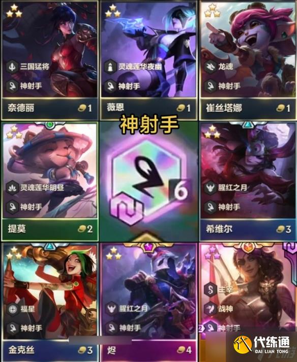 《云顶之弈》4.5版本所有英雄大全