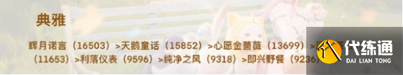 無限暖暖套裝頂配屬性是多少-全屬性頂配套裝分析