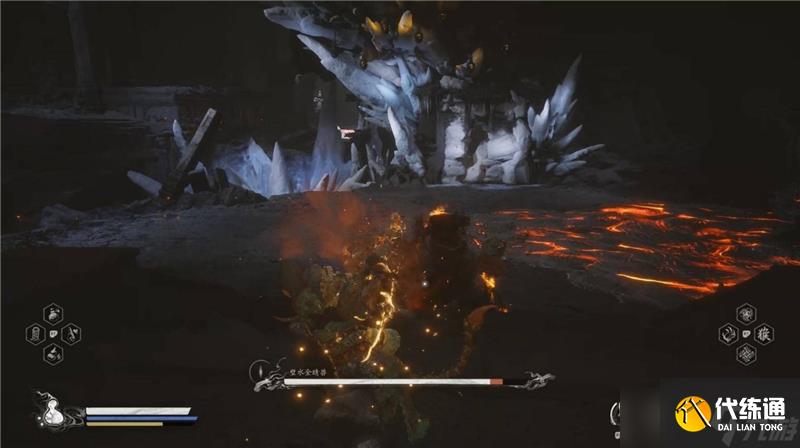 黑神话悟空碧水金晴兽打法