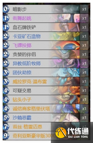 爐石傳說宇宙賊新版本卡組怎么玩