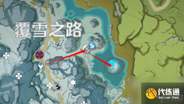 原神雪山三个匣子在哪找