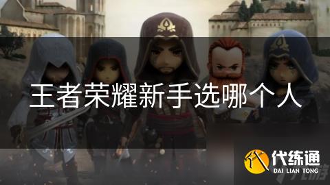 王者荣耀新手选哪个人