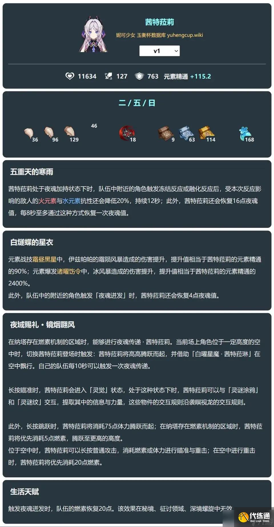 原神关于茜特菈莉个人看法：盾是附带的，出彩的是拐，伤害就算了