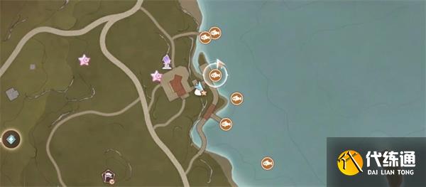 無限暖暖粉色緞帶魚獲取位置分享