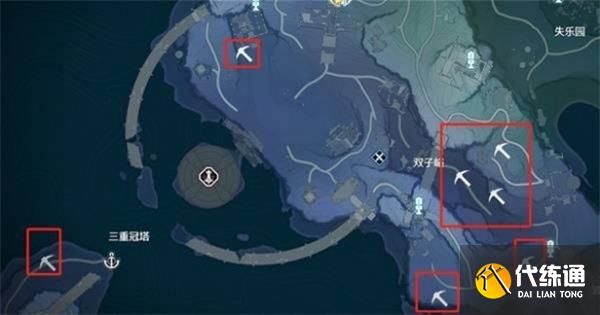 鸣潮云母釉岩全部收集位置分享