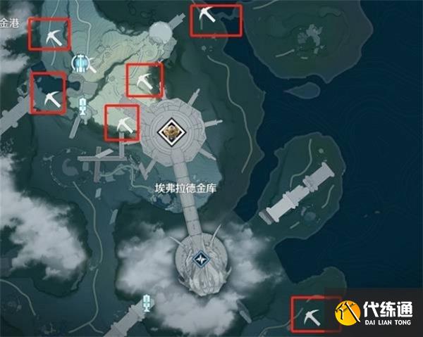 鸣潮云母釉岩全部收集位置分享