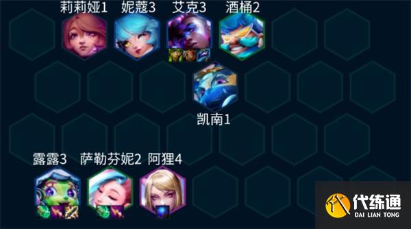 云頂之弈超級粉絲薩勒芬妮陣容搭配攻略