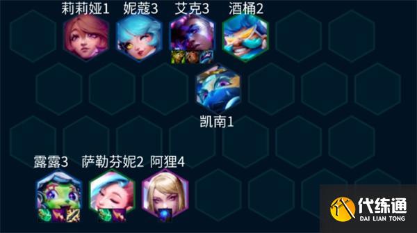 云頂之弈超級粉絲薩勒芬妮陣容搭配攻略