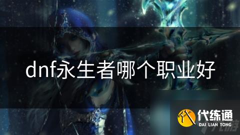 dnf永生者哪个职业好