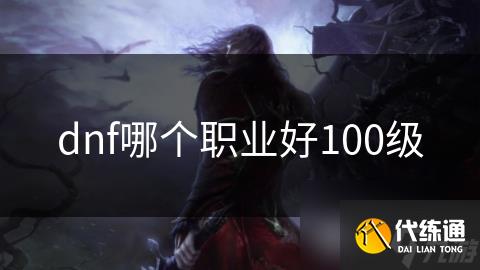 dnf哪个职业好100级