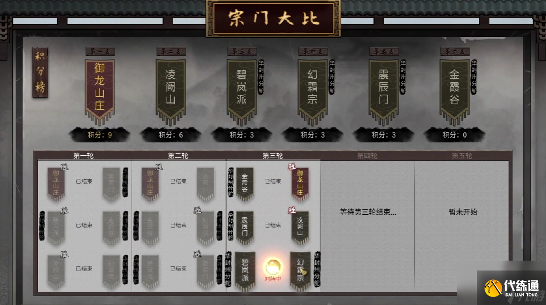 鬼谷八荒宗门大比玩法介绍