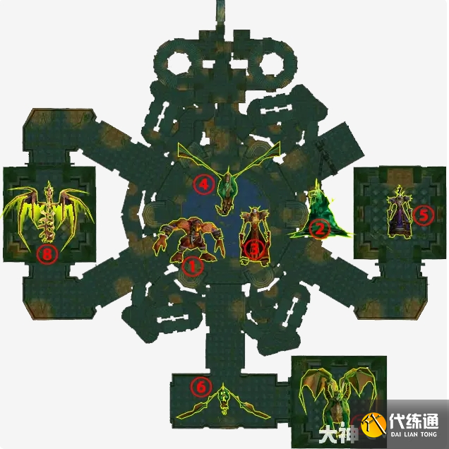 魔兽世界沉没的神庙副本入口位置一览