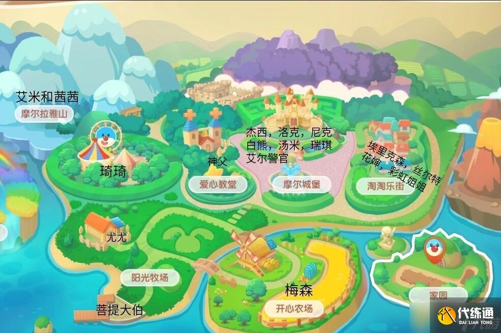 《摩尔庄园手游》埃里克斯位置介绍