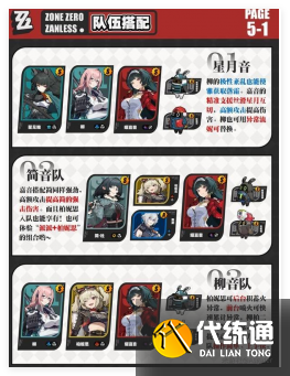 絕區零1.5耀嘉音陣容怎么選
