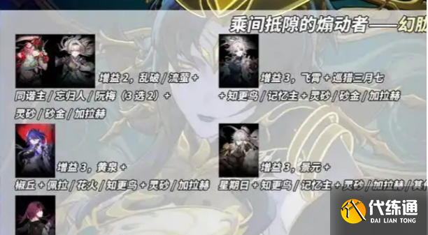 崩壞星穹鐵道3.0末日幻影最強陣容搭配攻略