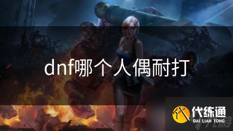 dnf哪个人偶耐打