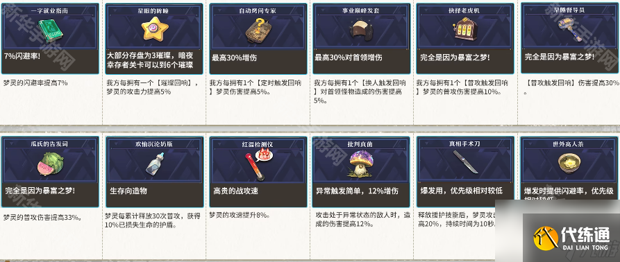 《無盡夢回》藍色造物選擇攻略