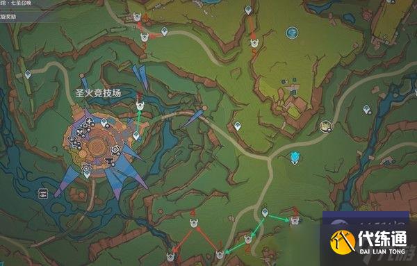 原神龍冠武士的金哨全收集準確位置