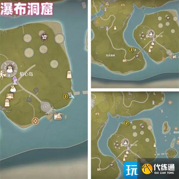 無限暖暖花焰群島全煙花筒位置一覽