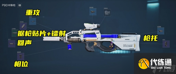 《三角洲行动》s3赛季p90改枪方案推荐
