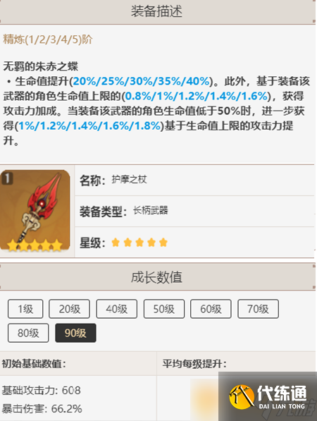 《原神》胡桃角色武器推薦介紹