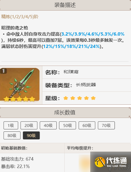 《原神》胡桃角色武器推薦介紹