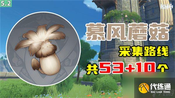 《原神》慕风蘑菇采集位置汇总 63个慕风蘑菇采集路线图