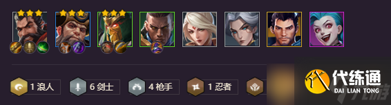 《金鏟鏟之戰》劍槍陣容組成介紹